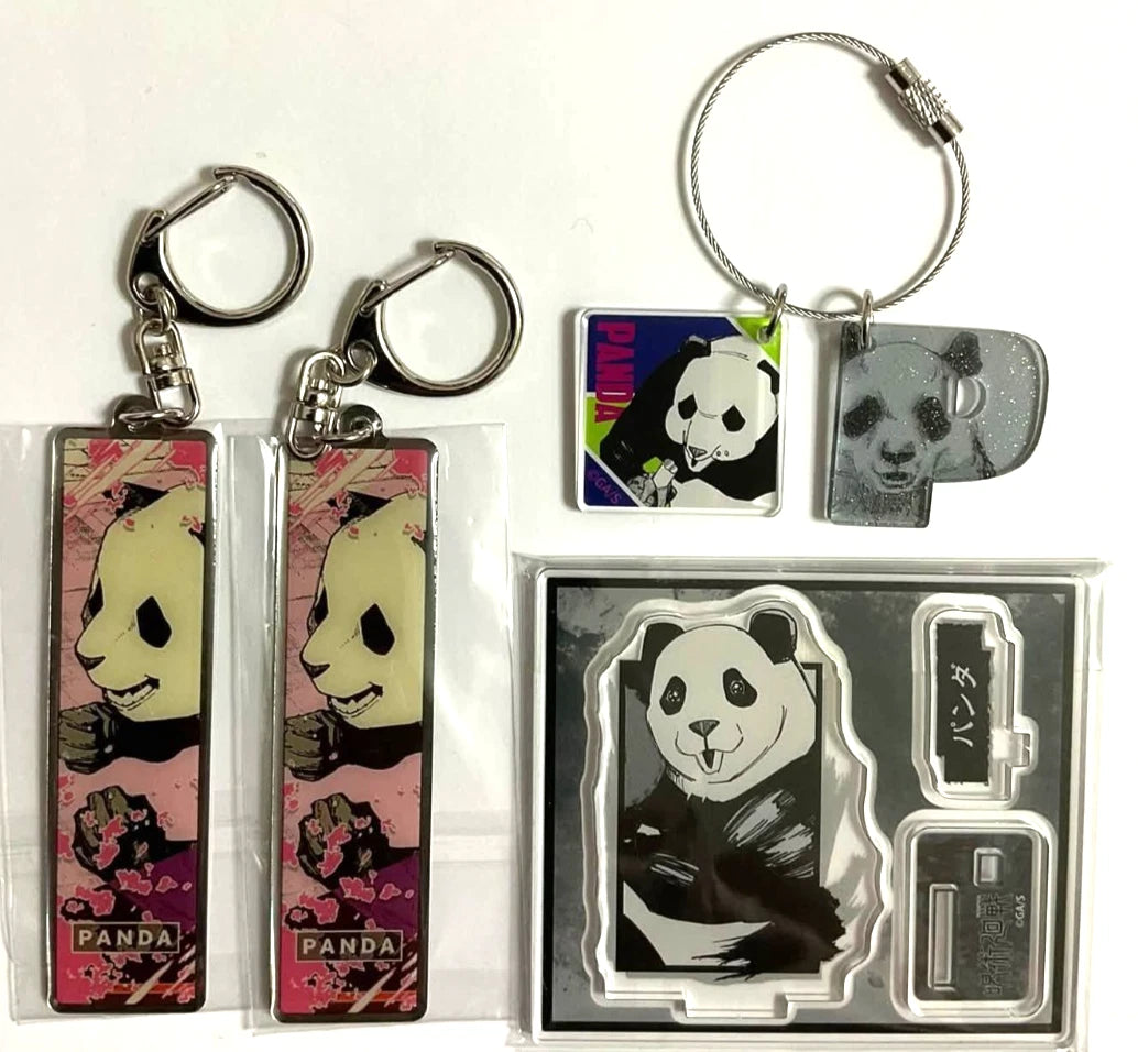 Jujutsu Kaisen Acrylic Stand Metal Keychain Panda xde