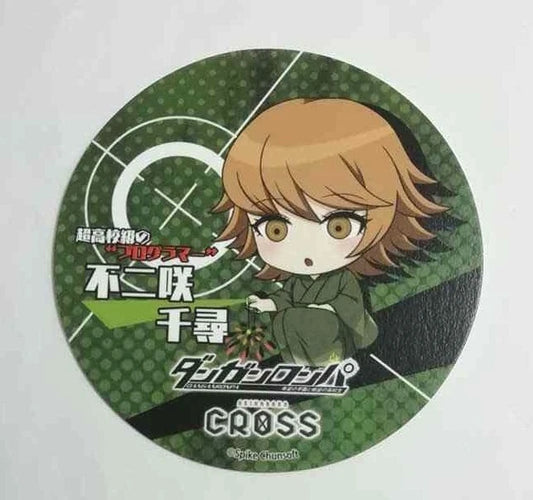 Danganronpa Paper Coaster Chihiro Fujisaki Cross Cafe Anime Game Spike xde