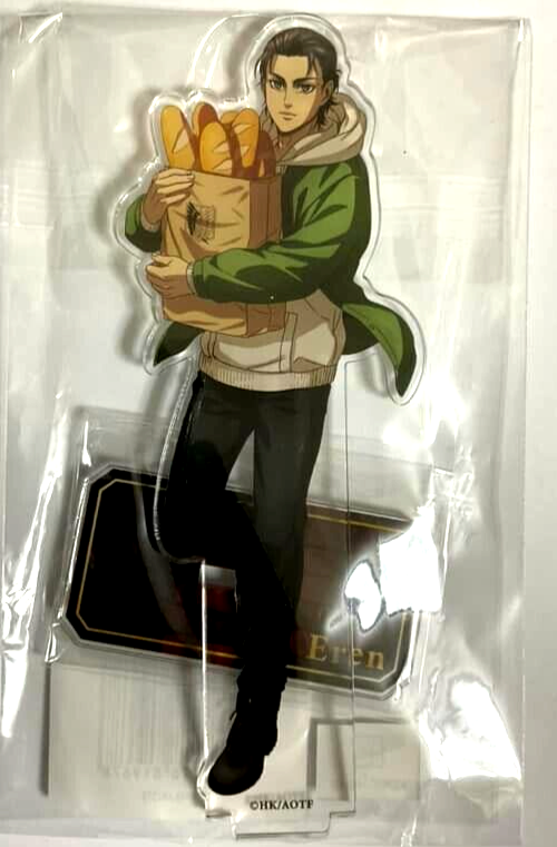 Attack On Titan x SMILE BASE CAFE Acrylic Stand Eren Yeager