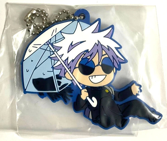 Jujutsu Kaisen Kai Gyoku Defo Rubber Strap Charm Satoru Gojo