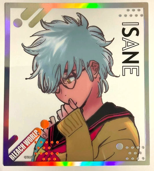Bleach WORLD Clear Mini Reproduction Shikishi Card Isane Kotetsu