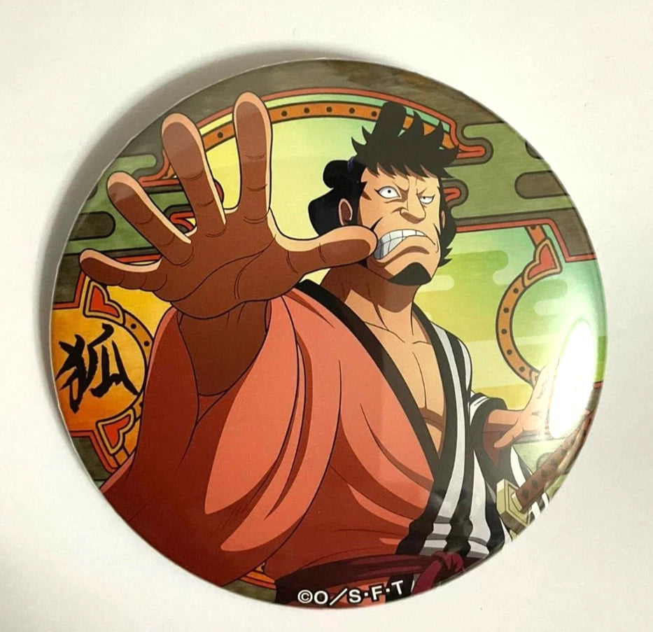 One Piece Yakara SEA OF NEW WORLD Can Badge Button Kinemon