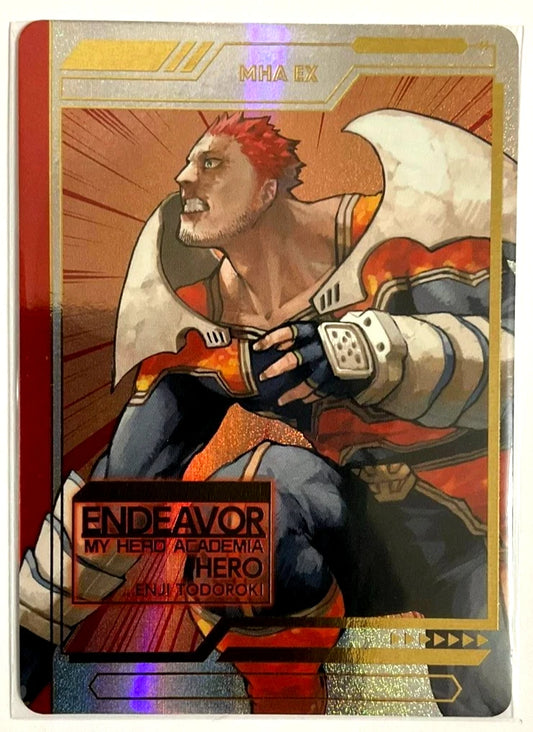 My Hero Academia GENGA EX Bonus Trading Collection Card Endeavor