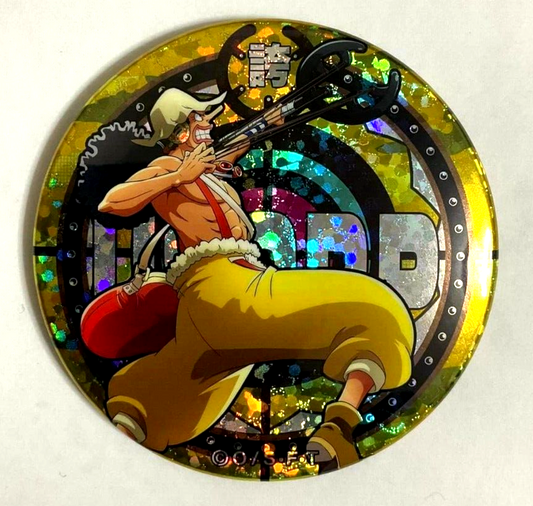 One Piece Yakara SHINE Can Badge Button Usopp