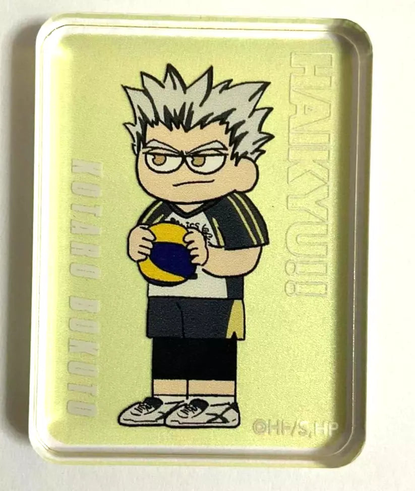 Haikyuu Jirori Mini Acrylic Block Stand Kotaro Bokuto