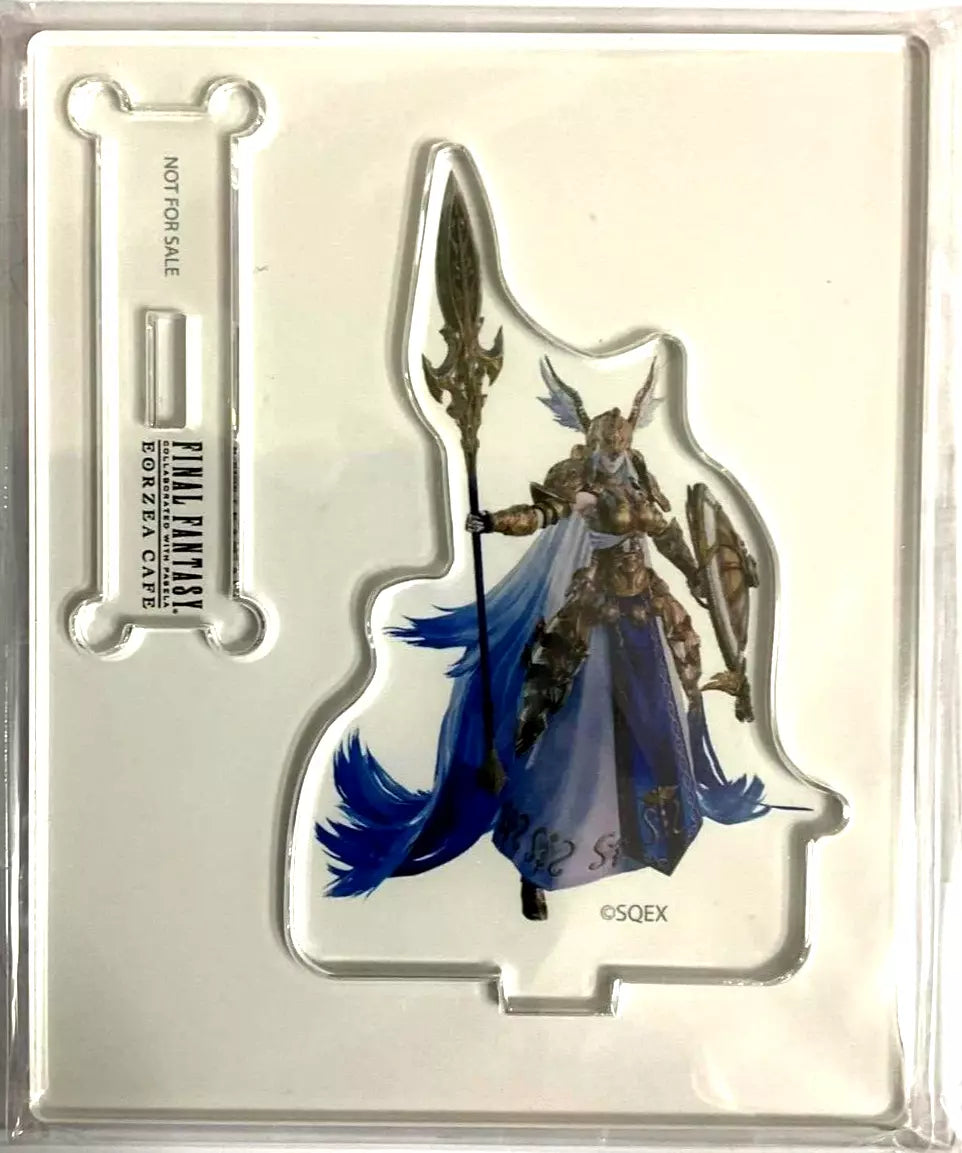 Final Fantasy XIV Eorzea Cafe TWELVE Acrylic Stand Halone the Fury