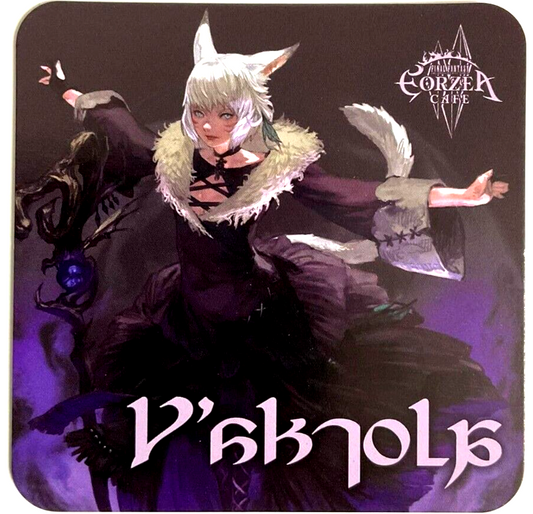 Final Fantasy XIV Art Coaster Y'shtola Rhul Eorzea Cafe