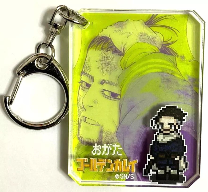 Golden Kamuy Thick Acrylic Keychain Strap Collection Hyakunosuke Ogata