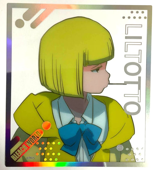 Bleach WORLD Clear Mini Reproduction Shikishi Card Liltotto Lamperd