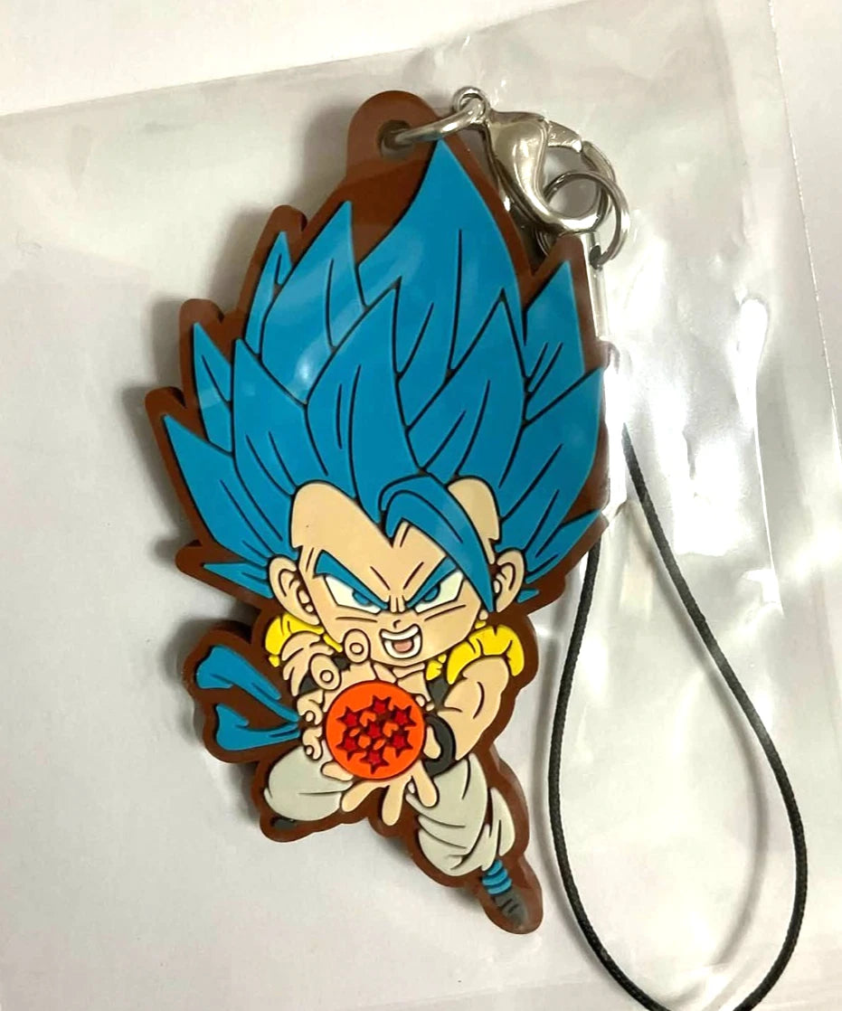 Dragon Ball Super Rubber Mascot Strap Gogeta xde