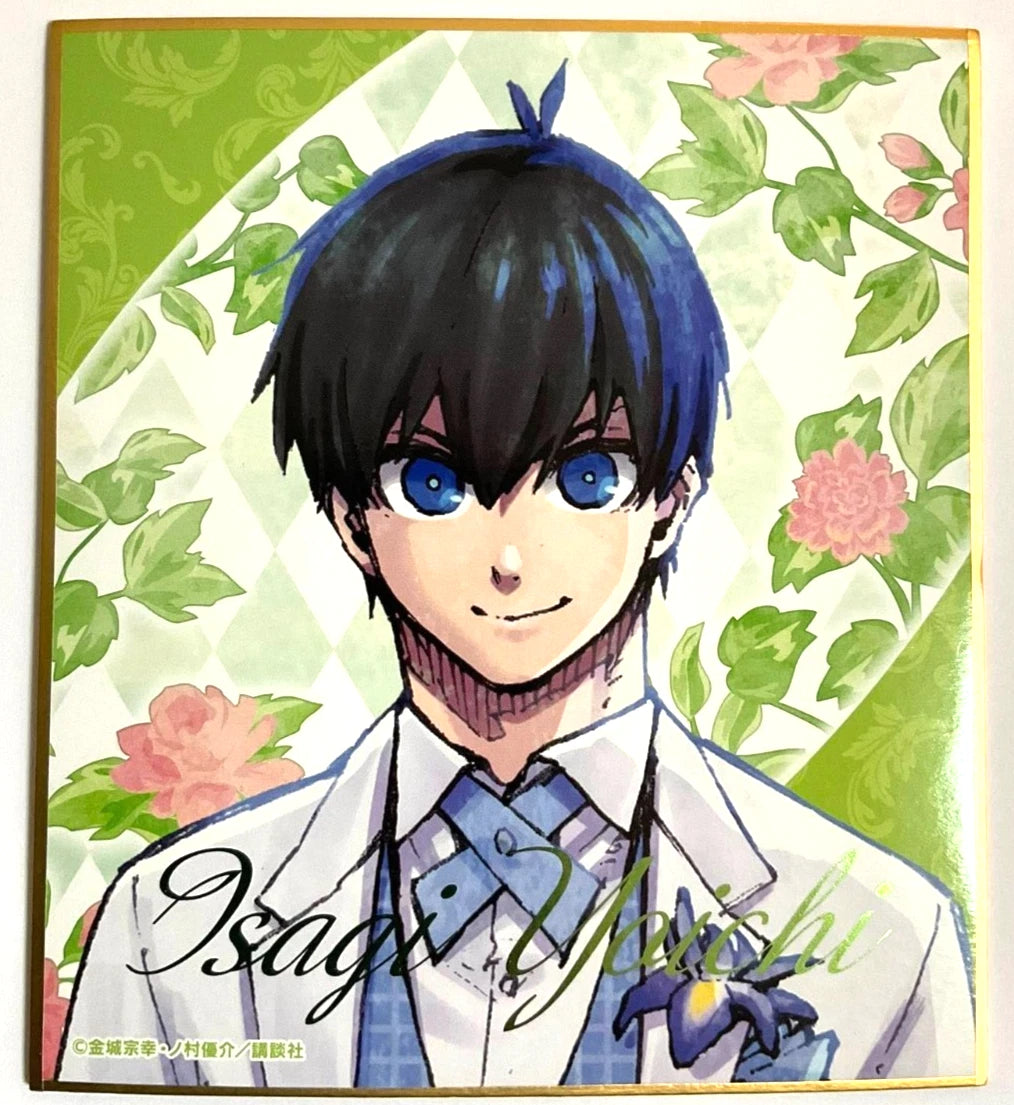 Blue Lock Exhibition Original Art Autograph Shikishi Yoichi Isagi