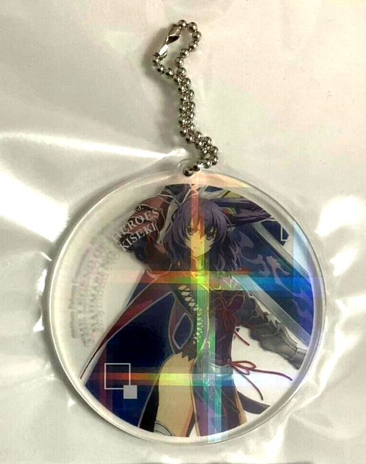 Legend Of Heroes Hajimari No Kiseki Hologram Acrylic Keychain Strap Rixia Mao