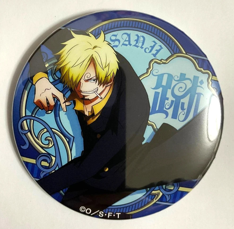 One Piece Yakara SEA OF NEW WORLD Can Badge Button Vinsmoke Sanji