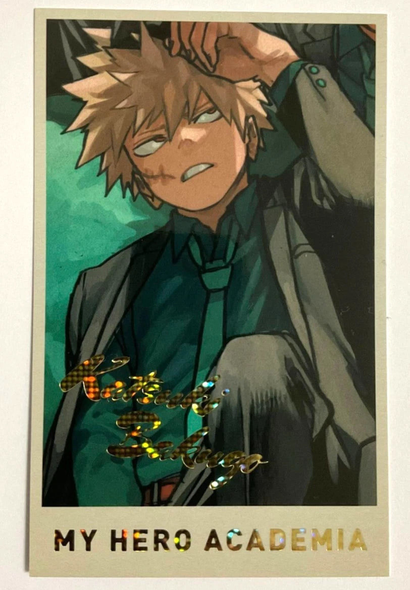 My Hero Academia GENGA EX Memorial Collection Card Katsuki Bakugo
