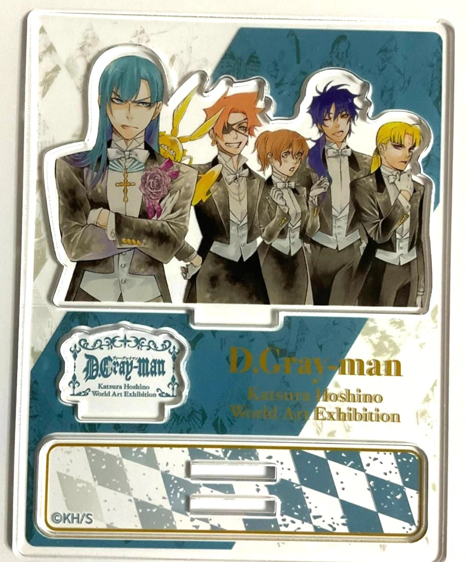 D.gray-man Hallow Exhibi Genga Acrylic Stand Kanda Lavi Tyki Link
