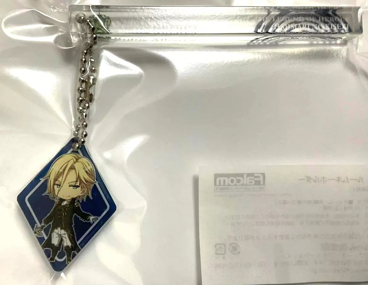 Legend Of Heroes Hajimari Kiseki Room Acrylic Keychain Strap Rufus Albarea