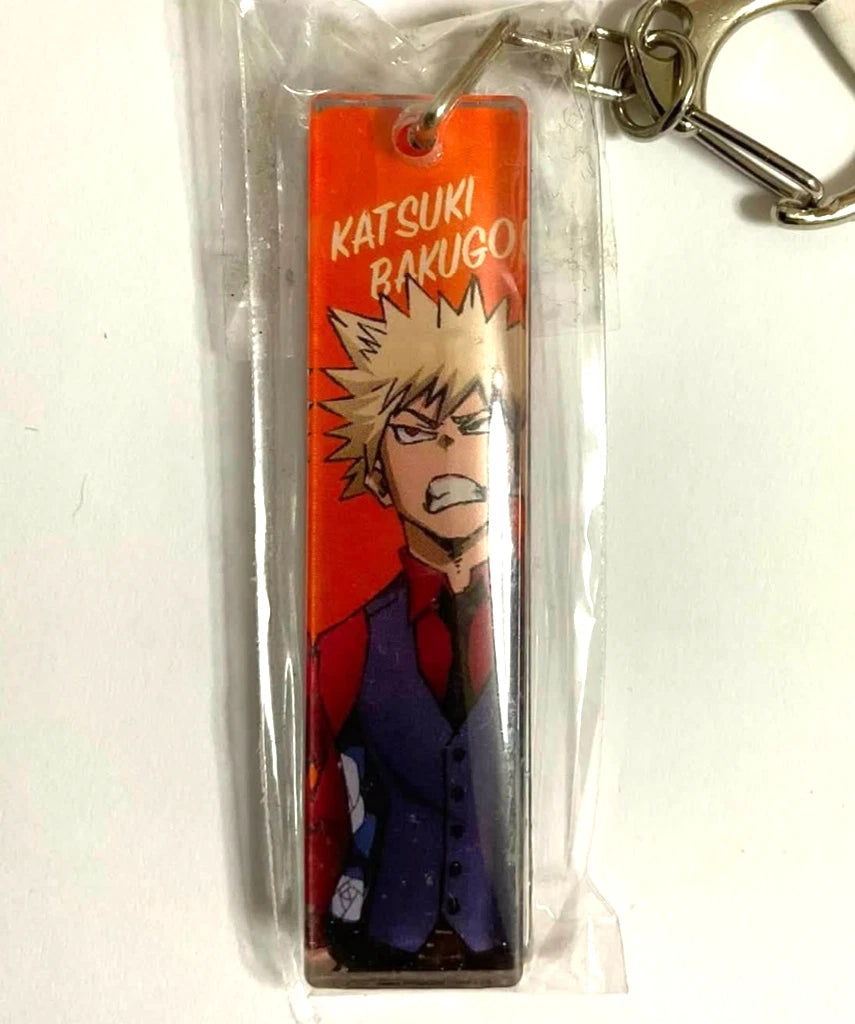 My Hero Academia Acrylic Keychain Stick Strap Charm Katsuki Bakugo xde
