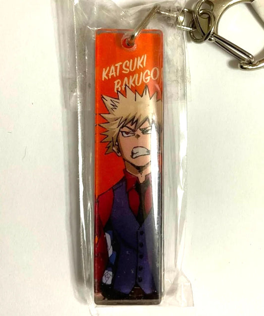 My Hero Academia Acrylic Keychain Stick Strap Charm Katsuki Bakugo xde
