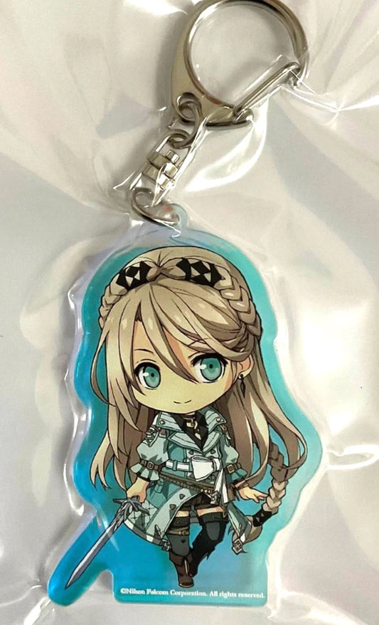 Kuro No Kiseki II Trails through Daybreak Aurora Acrylic Keychain Strap Elaine