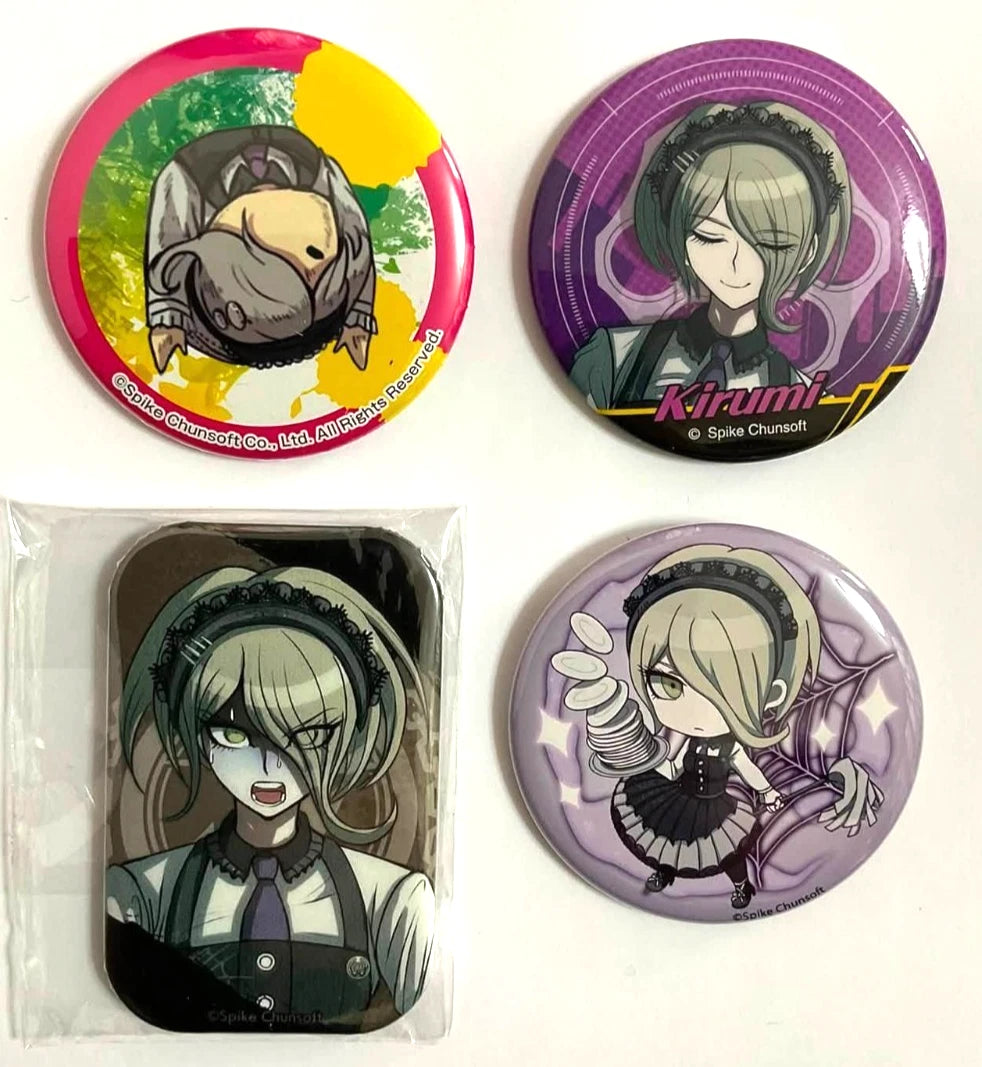 Danganronpa Can Badge Button Kirumi Tojo xde