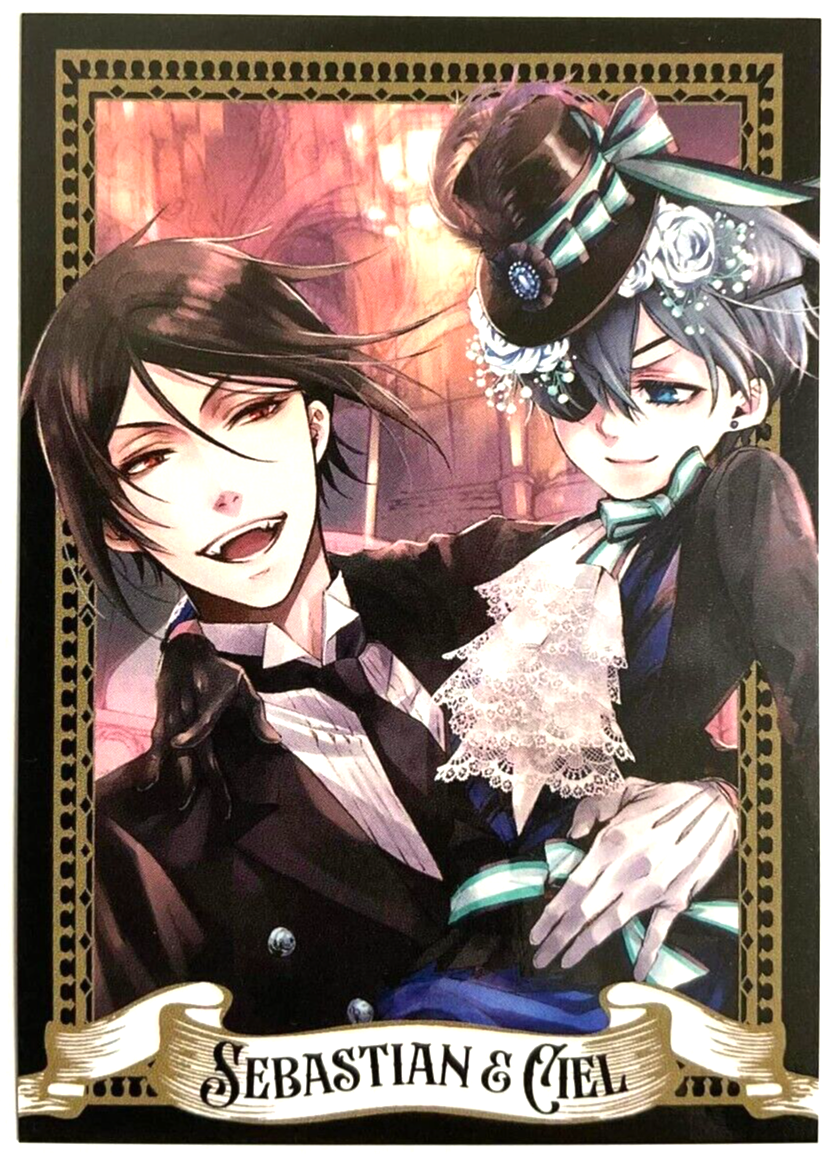 Black Butler Bitter Rabbit Cafe and Shop Photo Card Ciel Sebastian