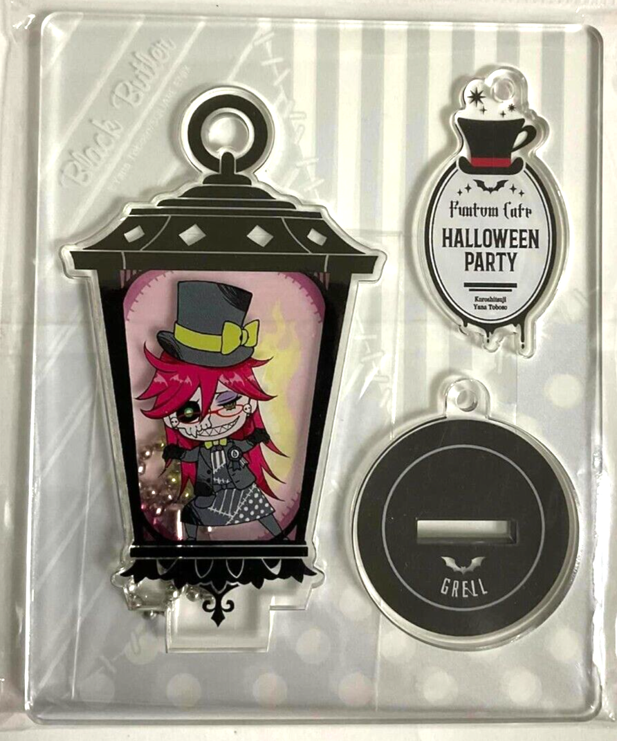 Black Butler Acrylic Stand Grell Sutcliff Cafe Halloween