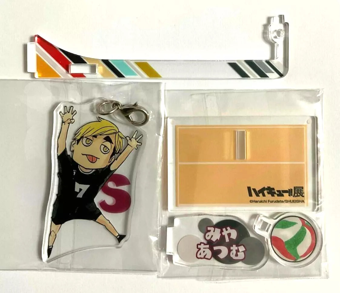 Haikyuu Exhibi Acrylic Stand Collection Atsumu Miya Inarizaki