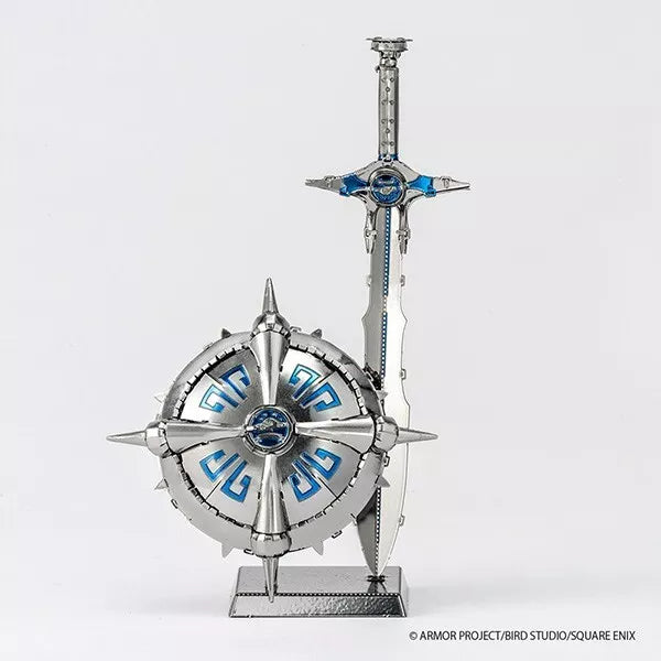 Dragon Quest Metallic Nano Puzzle Liquid Metal Sword Shield ###