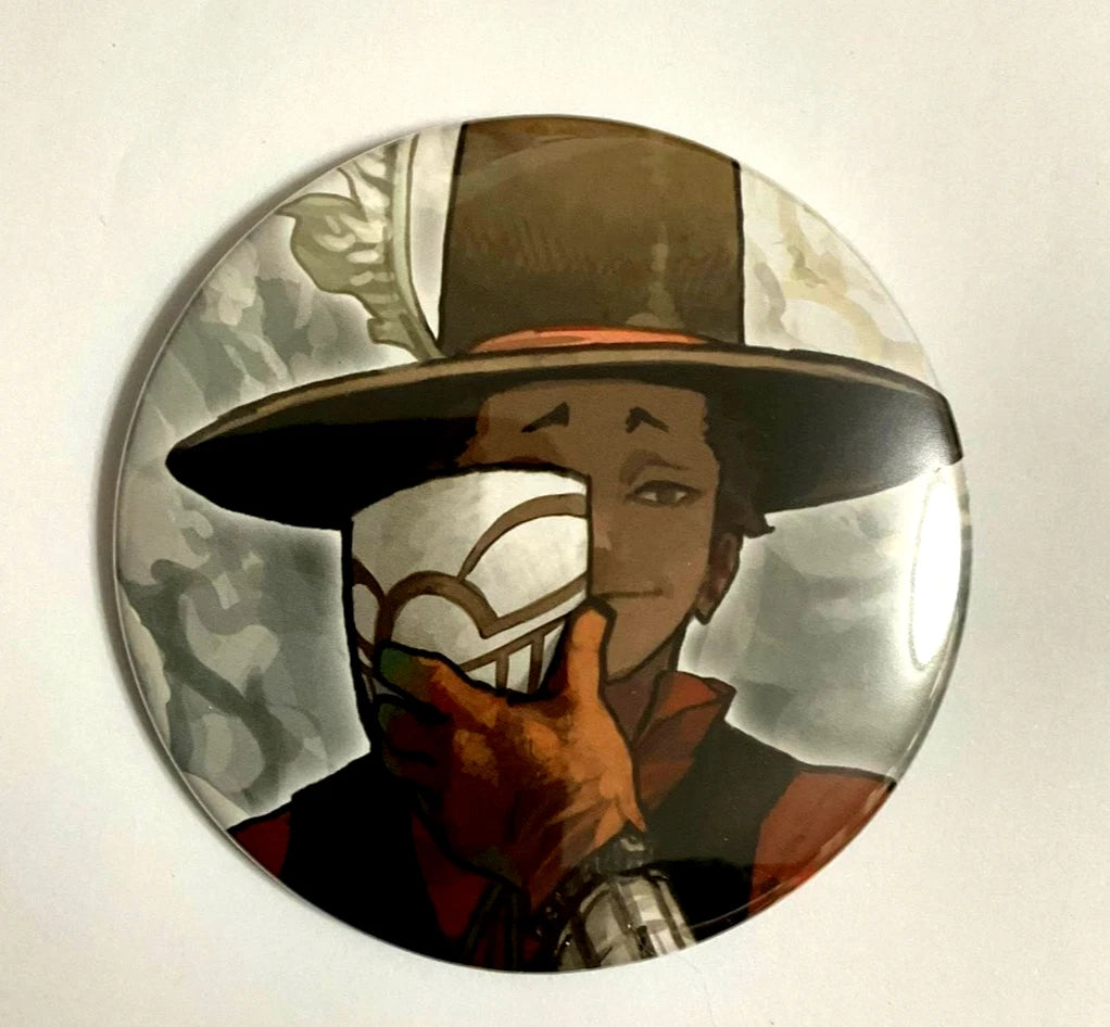 My Hero Academia GENGA EX EXTREME Can Badge Button Mr Compress