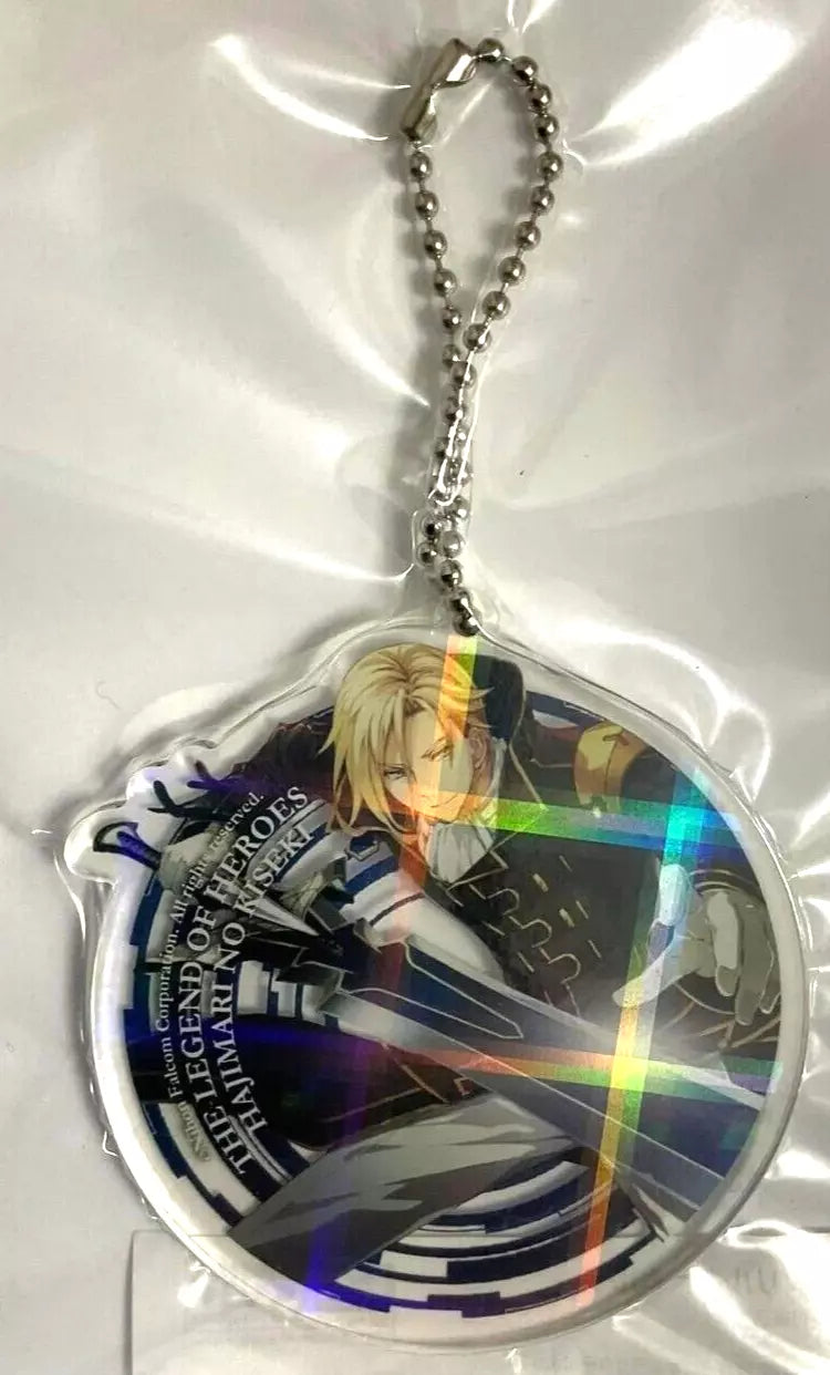 Legend Of Heroes Hajimari Kiseki Hologram Acrylic Keychain Strap Lufus Albarea