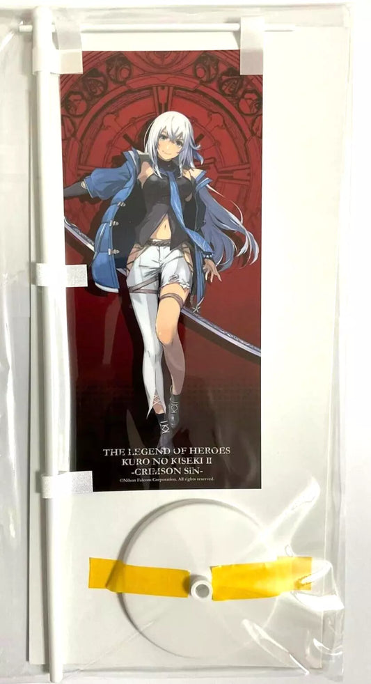 Legend Of Heroes Kuro No Kiseki Mini Banner Flag Shizuna Rem Misurugi 90x200mm ###