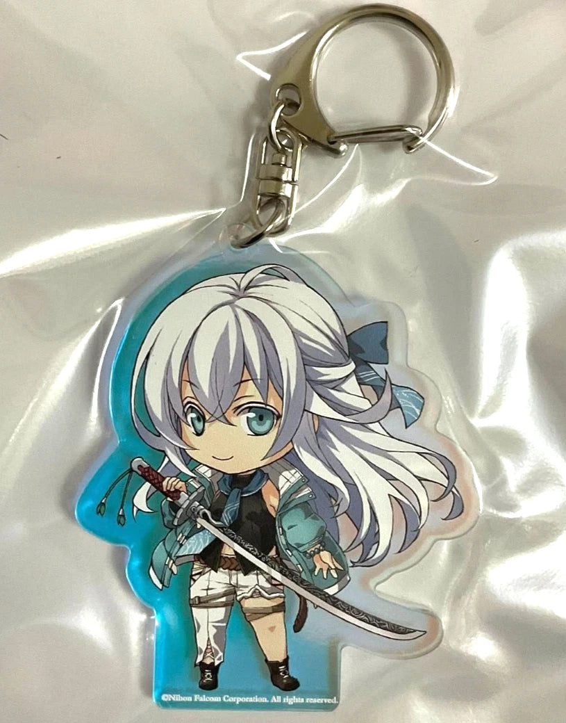 Legend Of Heroes Kuro No Kiseki II Aurora Acrylic Keychain Strap Shizuna
