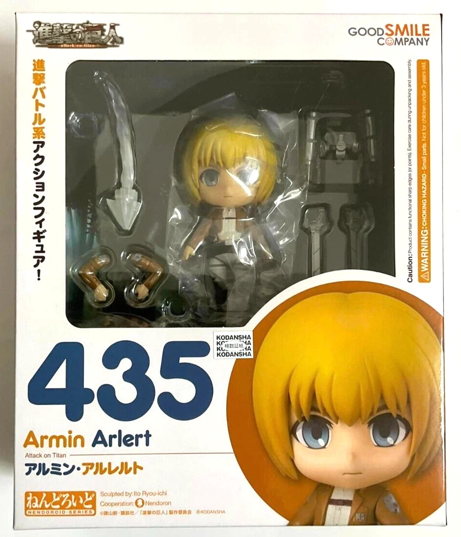Attack On Titan Nendoroid Action Figure Armin Arlert 435 Toy Goods xde