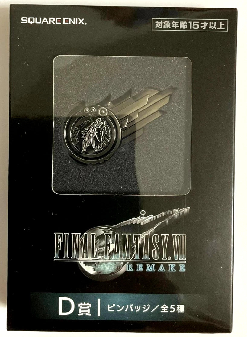Final Fantasy VII REMAKE Pins Badge Button D Cloud