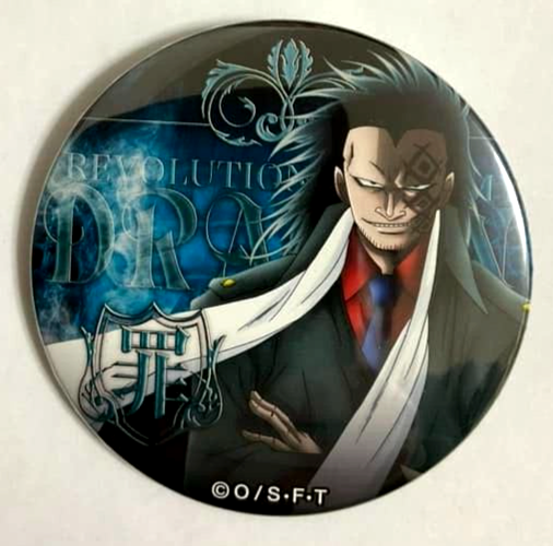One Piece Yakara BEAST Can Badge Button Dragon
