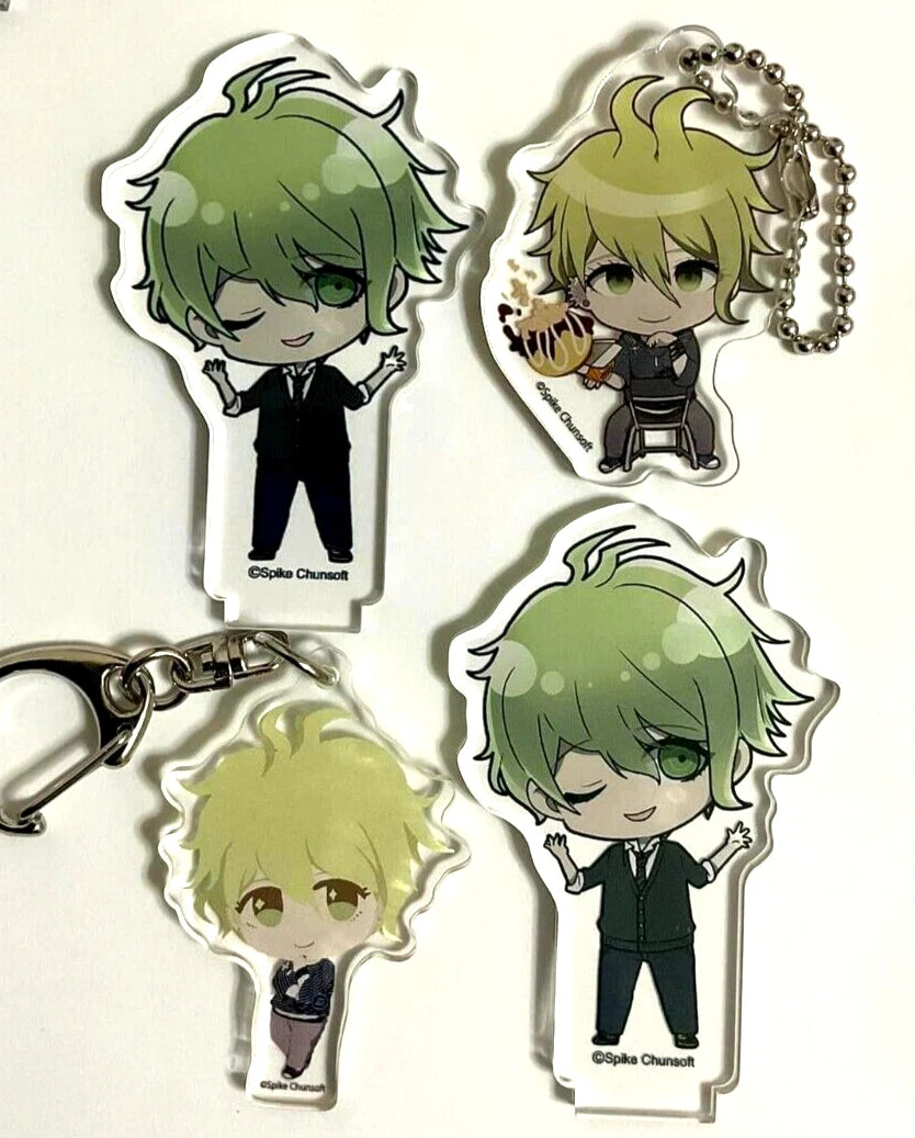 Danganronpa V3 Graffart Acrylic Stand Figure Keychain Charm x4 Rantaro Amami xde