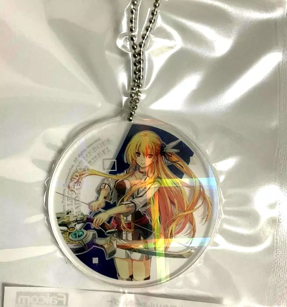 Legend Of Heroes Hajimari No Kiseki Hologram Acrylic Keychain Strap Alisa