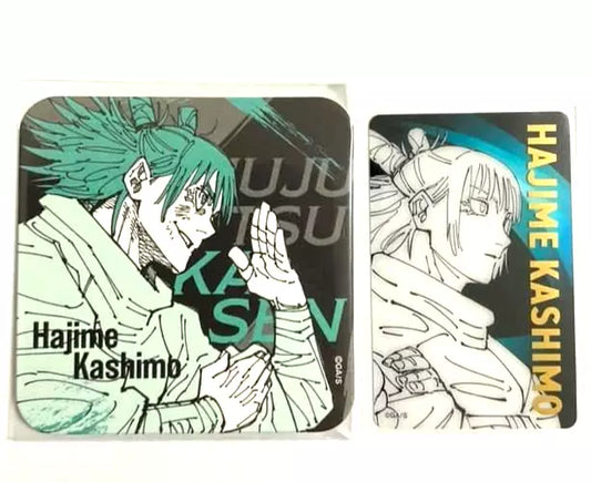 Jujutsu Kaisen Coaster Mini Clear Card Hajime Kashimo