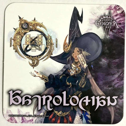 Final Fantasy XIV Job Art Coaster Astrologian Eorzea Cafe