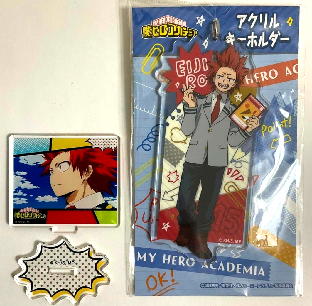 My Hero Academia POMMOP Acrylic Keychain Strap x2 Eijiro Kirishima