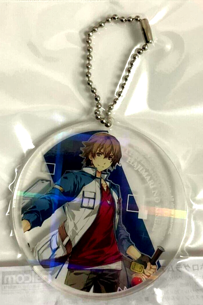 Legend Of Heroes Hajimari Kiseki Hologram Acrylic Keychain Strap Lloyd Bannings