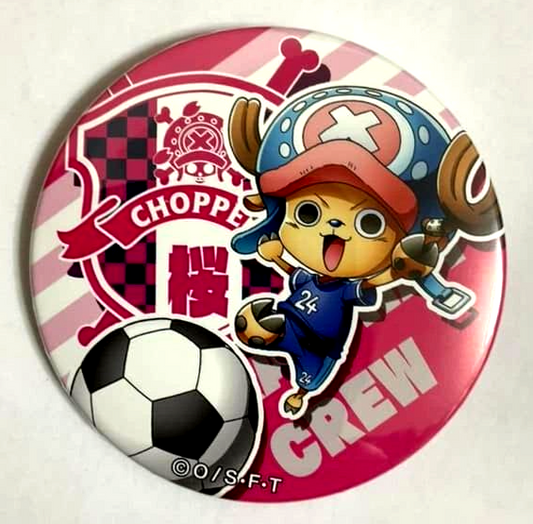 One Piece Yakara SPORTS Can Badge Button Tony Tony Chopper