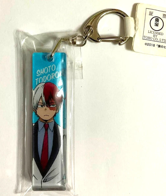 My Hero Academia Acrylic Keychain Stick Strap Charm Shoto Todoroki xde
