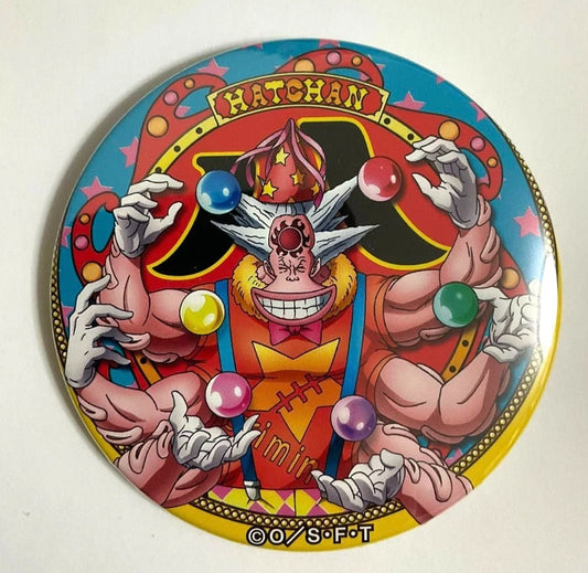 One Piece Yakara CIRCUS Can Badge Button Hachi