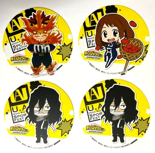 My Hero Academia Animate Coaster Shota Aizawa Ochako Uraraka Endeavor xde