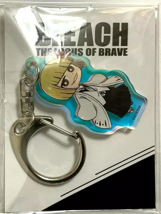 Bleach Warfare x Yokohama Landmark Tower Aurora Acrylic Keychain Shinji Hirako