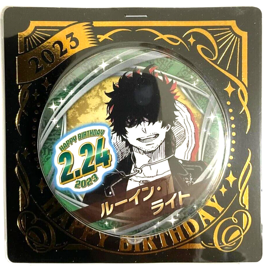 Blue Exorcist Bday 2023 Can Badge Button Lewin Light