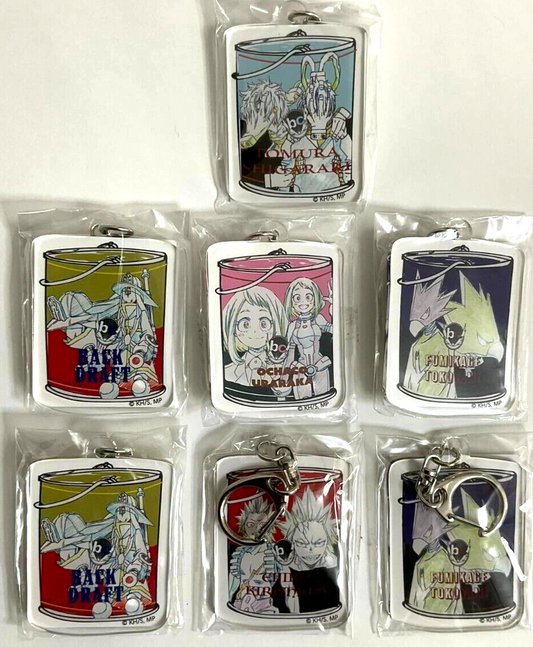 My Hero Academia Bunbougu Acrylic Keychain Strap x7 Kirishima Uraraka Shigaraki