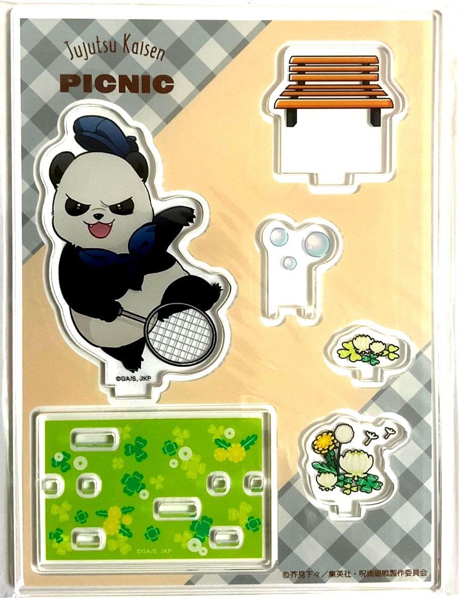 Jujutsu Kaisen x Marukuji Enjoy Picnic Acrylic Stand Panda