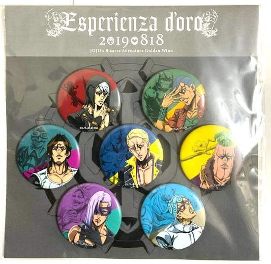 JOJO Golden Wind Esperienza d’oro Can Badge Button Risotto Prosciutto Melone